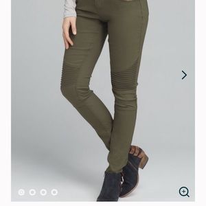 PrAna Brenna Olive Green Active Skinny Pants NWT
